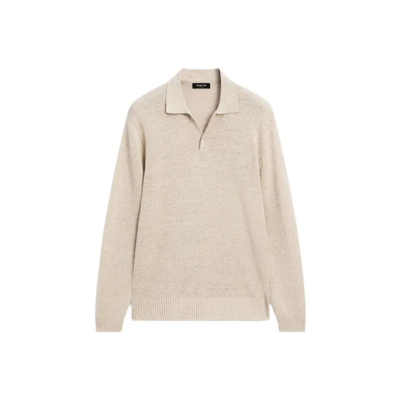 Massimo Dutti Knitwear Men's Ecru-0