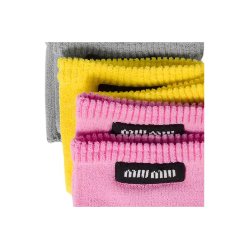 MIU MIU SS25 No Show Socks Women's 3 Pack-3
