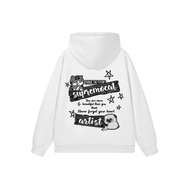 Supremo Cat Sweatshirts Unisex-2