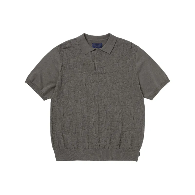 Thisisneverthat SS25 Polo Shirt Unisex Gray-0