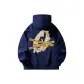 Navy Blue Tapes Letter O