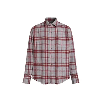 DIMC Shirts Unisex Gray Red