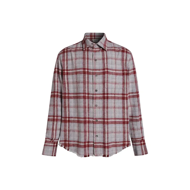 DIMC Shirts Unisex Gray Red-0
