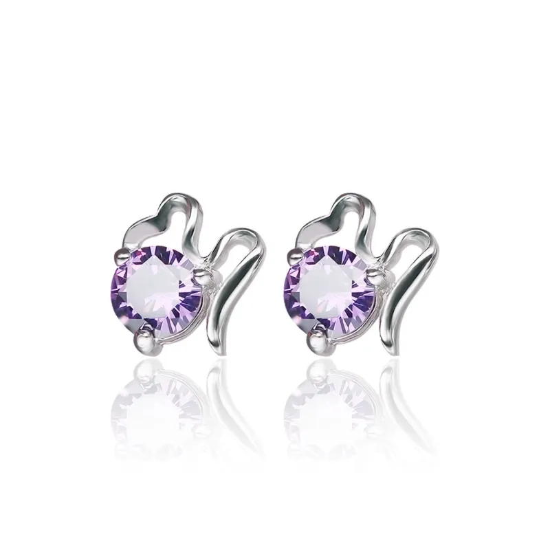 QUIET LOVE Alloy Stud Earrings Women's-4