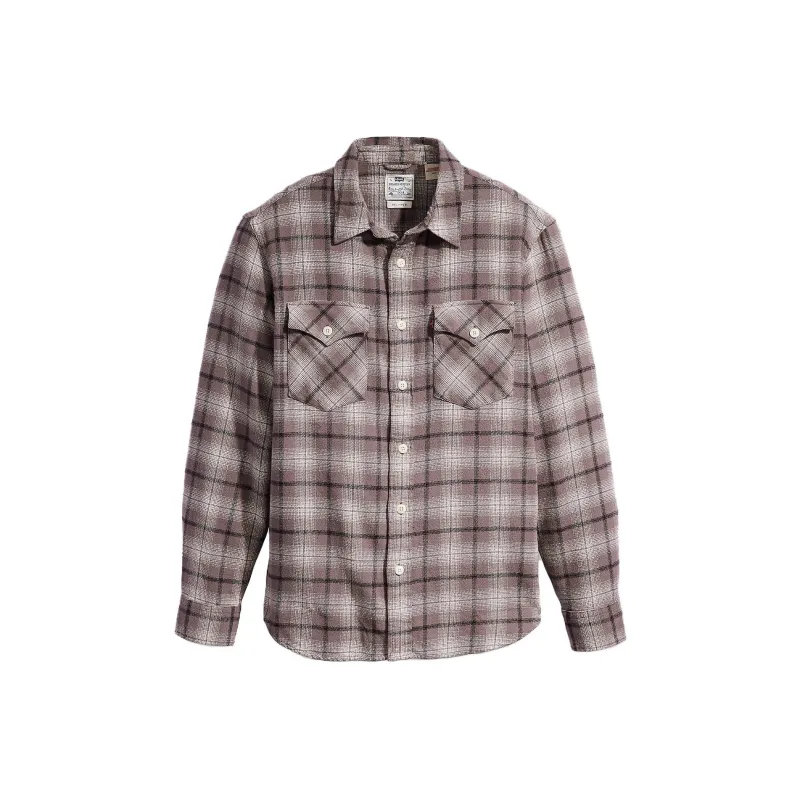 Levis Shirts Men Light Purple-0