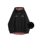 Black Red Fleece-Lined