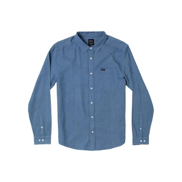RVCA Shirts Men Blue-0