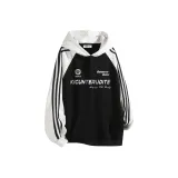 Black & Heather Gray Sleeves