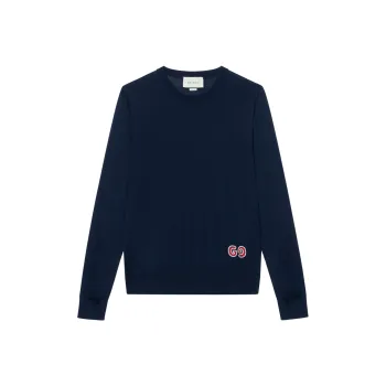 GUCCI Embroidered Gg Jumper