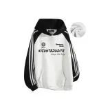 Heather Gray & Black Sleeves[Fleece-Lined]