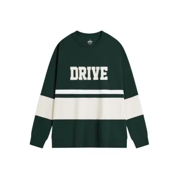 XTEP Sweatshirt Men's Elegant Green/Cotton White/Pearl White