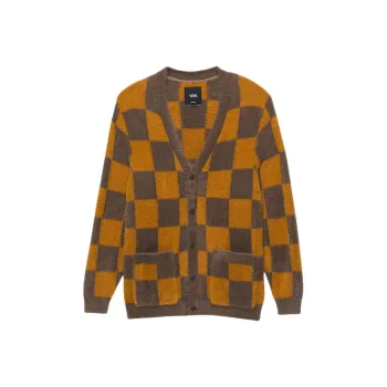 Vans CANFIELD CHECKERBOARD Canfield Shirt Unisex Brown
