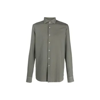 XACUS Cutaway collar Cotton Shirt