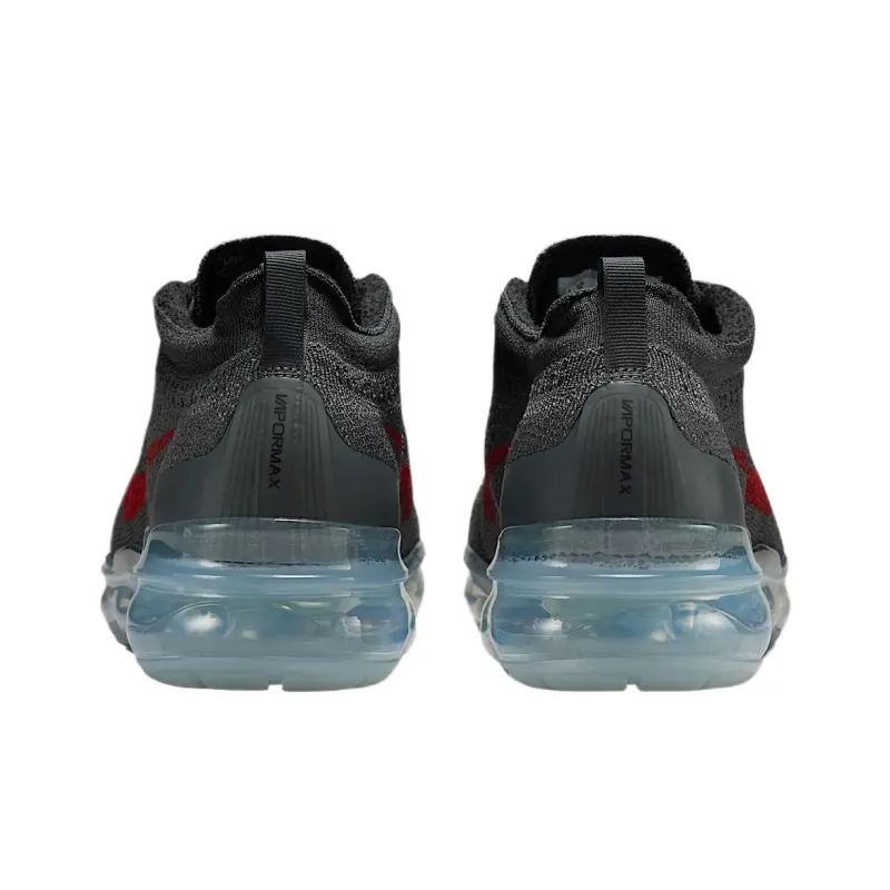 Nike Air VaporMax 2023 Flyknit Dark Grey Gym Red-4