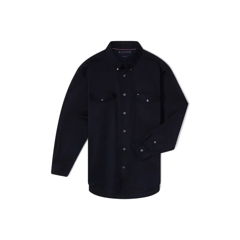 Tommy Hilfiger Shirt Coat Men's Navy Blue-0