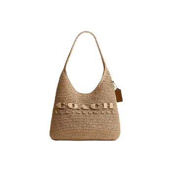 COACH Brooklyn Paper Shoulder Bag Tubas Women's Light Umber
