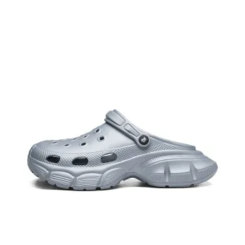 TEXWOOD Quick Dry Closed Toe Slippers Unisex Silver