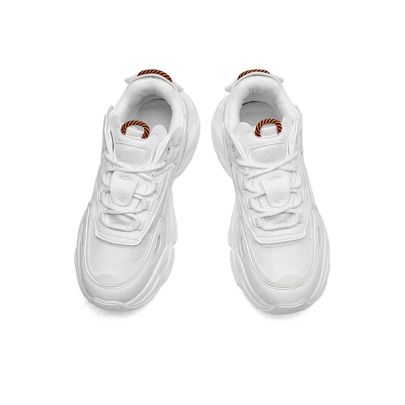 OUBT Slip Resistant, Abrasion Resistant, Breathable Low Top Chunky Sneakers Unisex-12
