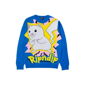 RIPNDIP Sweaters Unisex Blue