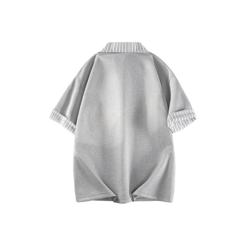 Warrior Huichao Riding The Wind Collection Drop Shoulder Sleeve T Shirt Unisex-5