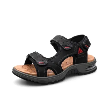 Medd Beach Sandals Men Black/Khaki