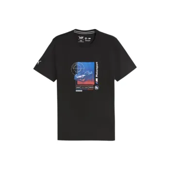 PUMA BMW M Motorsport T Shirt Men's Black