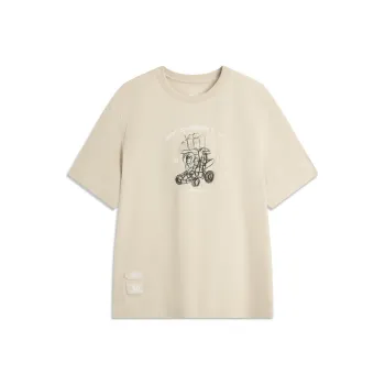 LiNing x Disney T Shirt Men's Seashore Gray