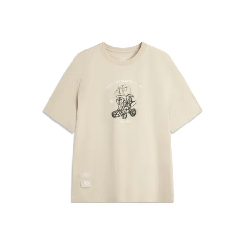 LiNing x Disney T Shirt Men's Seashore Gray