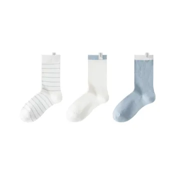 Cotton Gene Mid Calf Socks Women's Combo Set