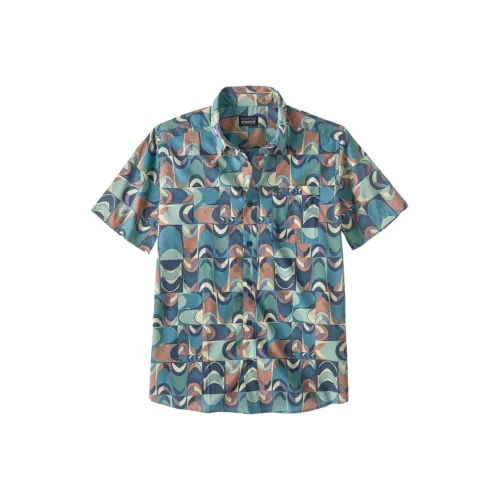 Patagonia Shirts Men Blue
