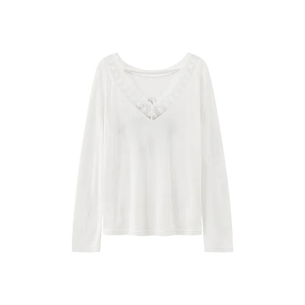 CHUU T Shirts Women's White-1