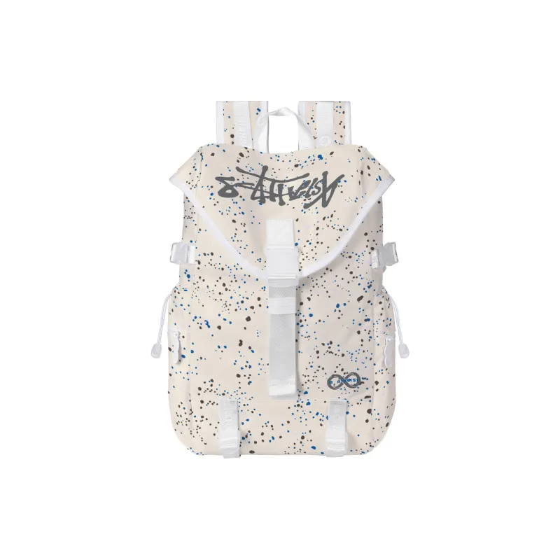 8atheist Polyester Backpack Regular Unisex White-5