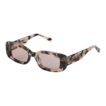 Sting Acetate Square Sunglasses Unisex Black