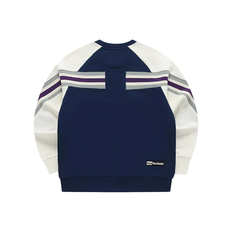FILA FUSION x FACETASM Sweatshirt Women's Hannes Blue-1