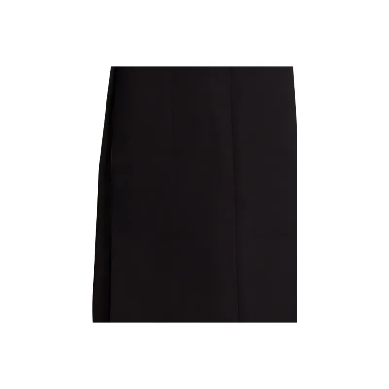 Balenciaga Back Slit Maxi Skirt-4