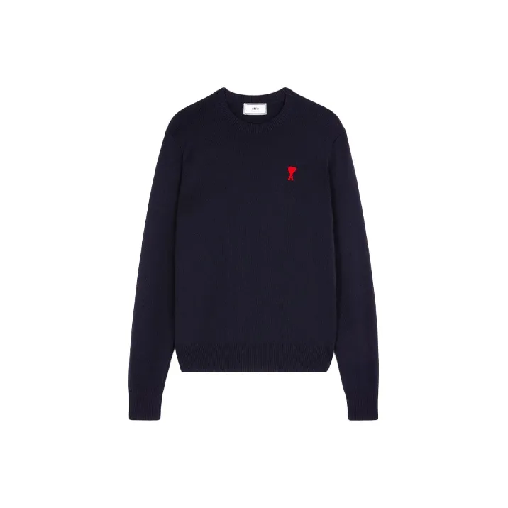 AMIPARIS FW21 Sweater Men's Marine Blue-0