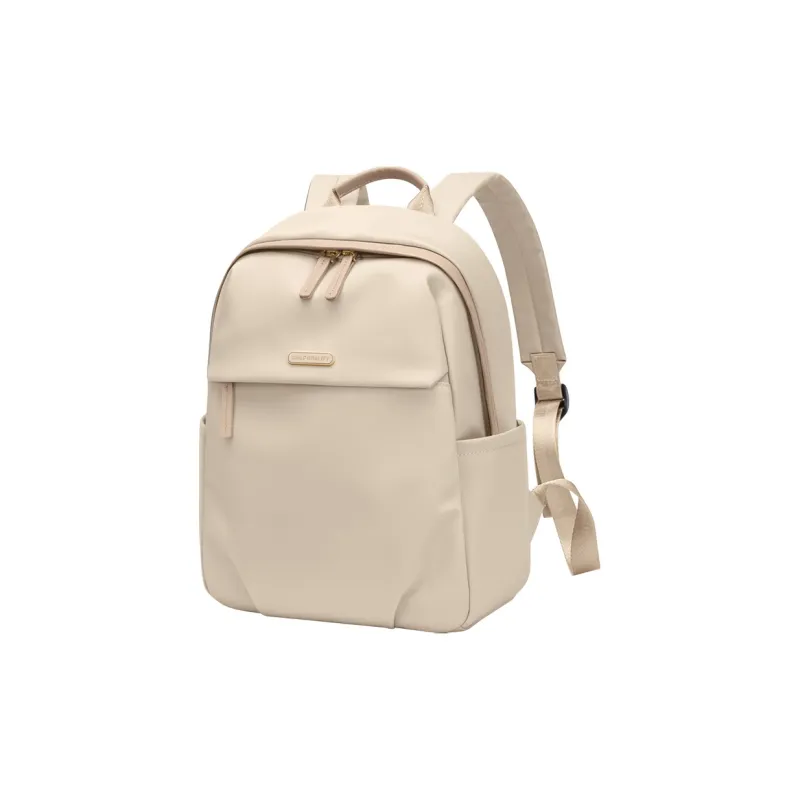 GOLF Fabric Backpack Regular Women's Apricot/Elegant Black-0