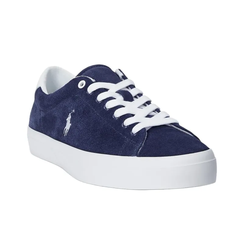 Polo Ralph Lauren Longwood Low Top Skateboard Shoes Men's Blue-2