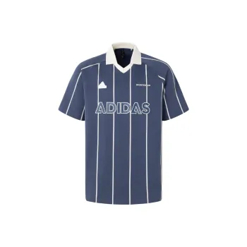 Adidas Polo Shirt Men's Ink Blue/Jade White