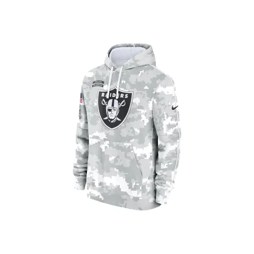Nike Las Vegas Raiders Salute To Service Primary Edge Club Men's Nike Nfl Pullover Hoodie