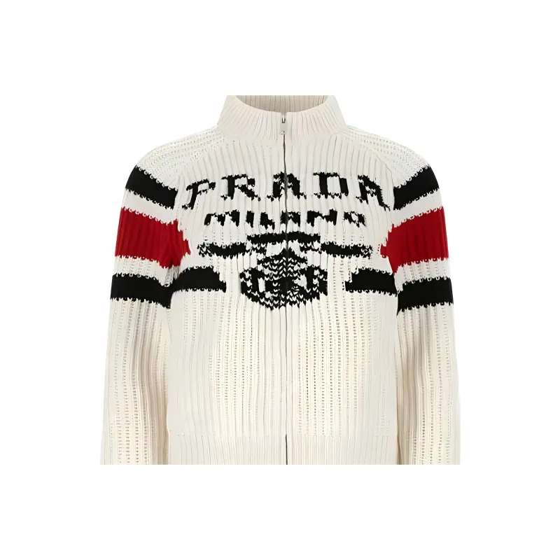 PRADA Cashmere Sweaters Women's White-2