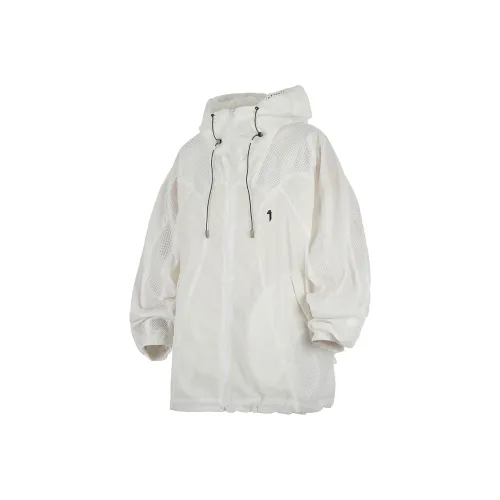 Organic Emotion White Jackets Coats