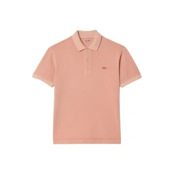 LACOSTE Polo Shirts Unisex Pink