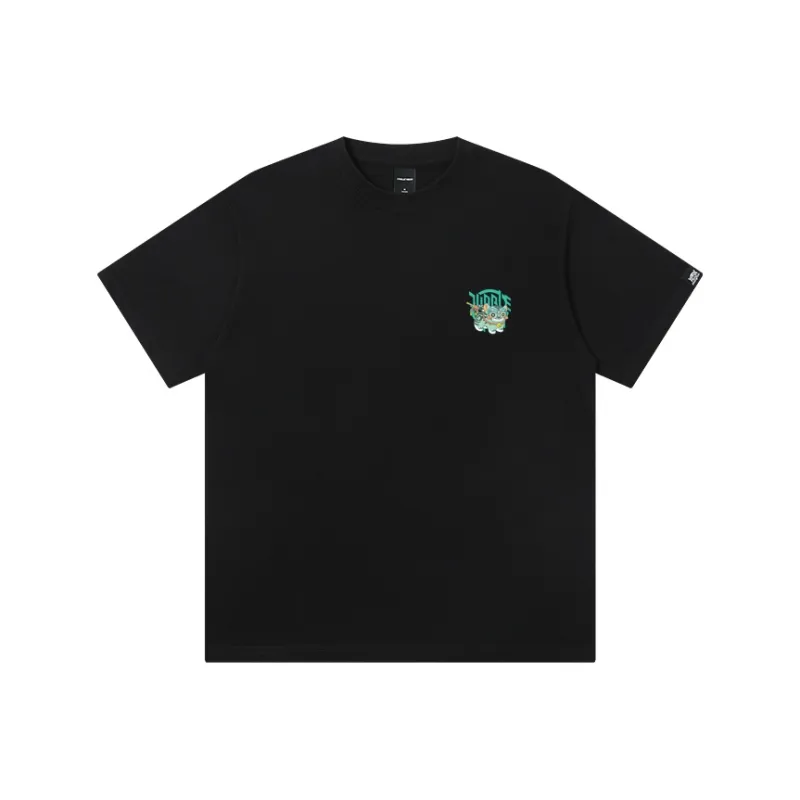 JUNGLE TIGER T Shirt Unisex Black American Streetwear Vintage-0