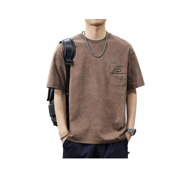 Children Of Huaxia T Shirt Men's Coffee-0