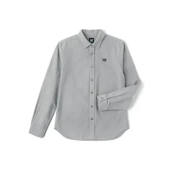 Lee FW24 Long Sleeved Shirts Men's Gray