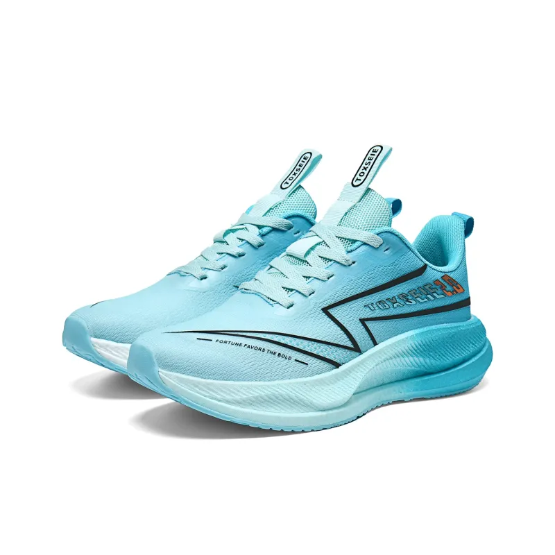 V TOXSEIE Cushioning Abrasion Resistant Breathable Slip Resistant Low Top Casual Running Shoes Unisex-1