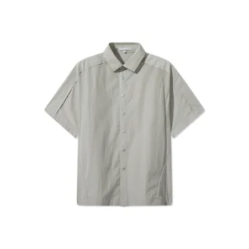 Cabbeen Shirt Men's Light Gray 16