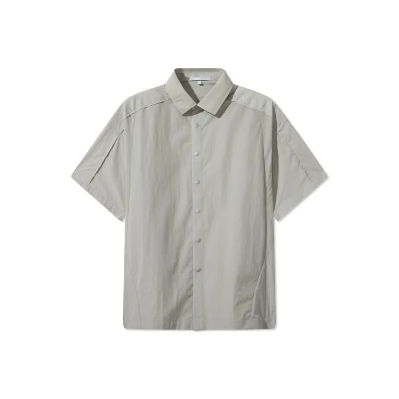 Cabbeen Shirt Men's Light Gray 16-0