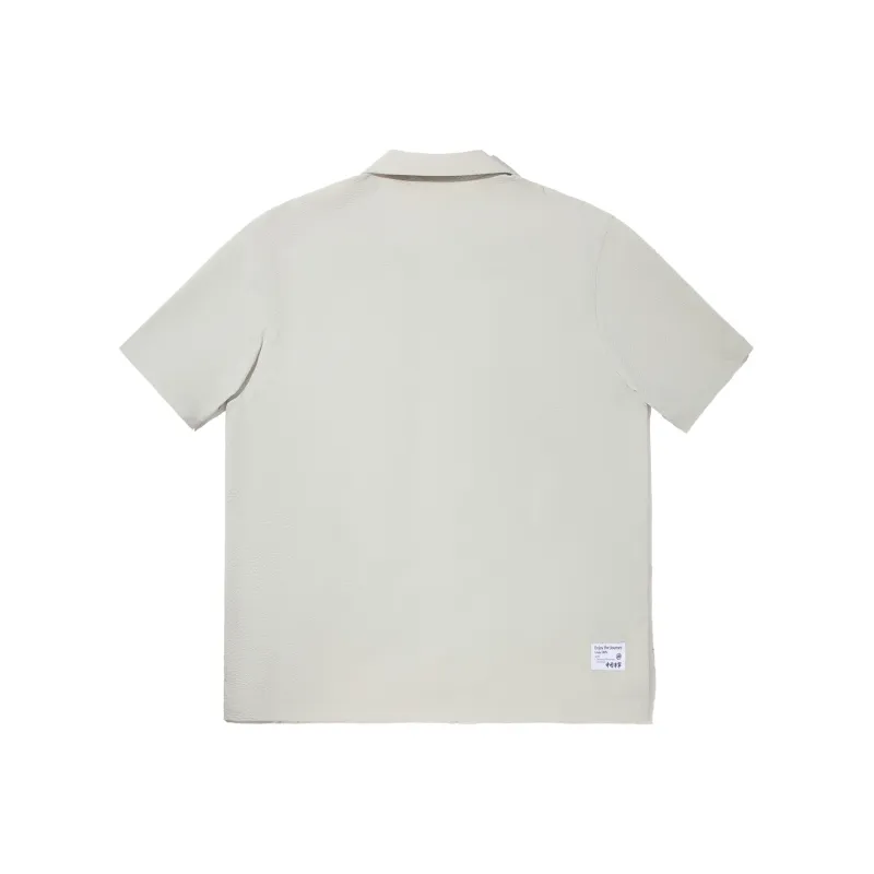 LiNing x ANB Shirt Men's Silver Fox Gray-1
